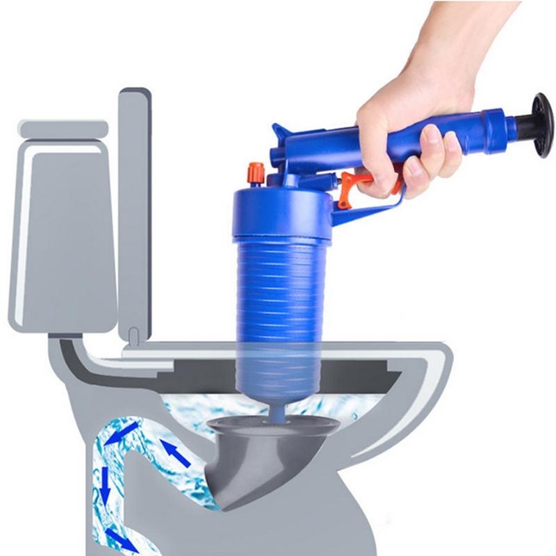 Plunger Toilet - Pompka ciśnieniowa do udrażniania rur, przyrząd