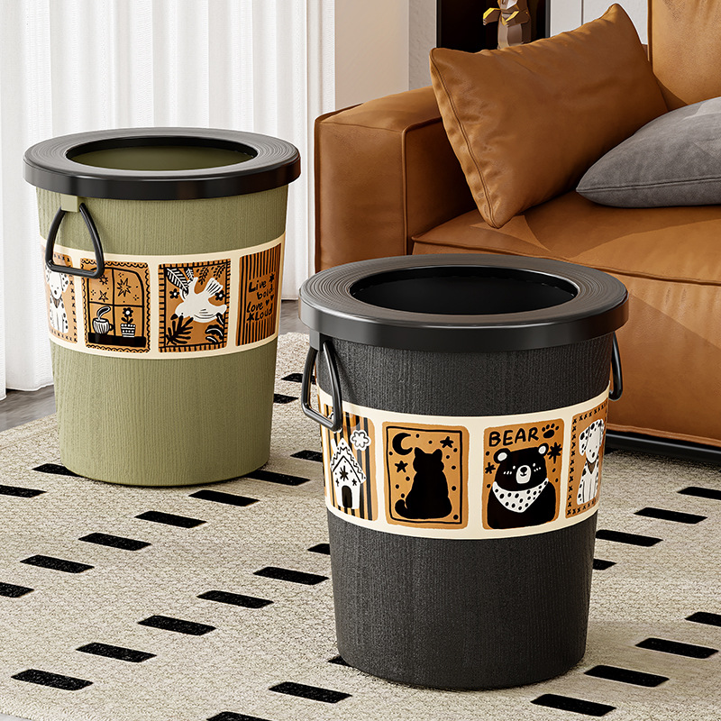 Duży kosz na śmieci w stylu vi – Home Essentials Bathroom Storage recenzja i cena